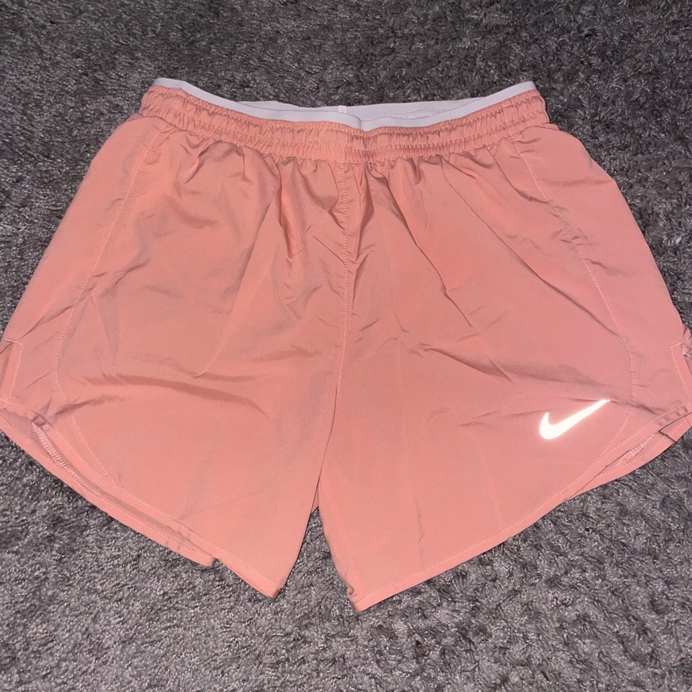 LIKE NEW pink Nike dri fit running shorts